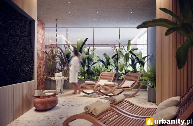 Projekt inwestycji Aura w Poznaniu, wiz. materiały inwestora