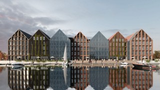 Biurowiec Porta Mare w Elblągu - wizualizacja