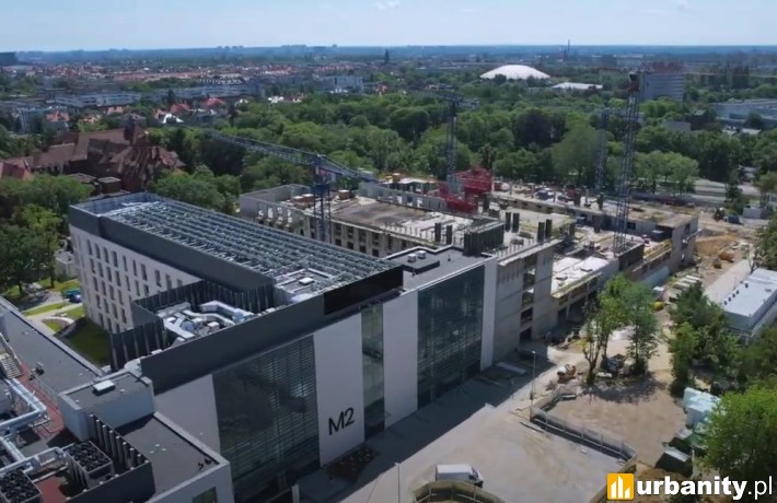 Budowa inwestycji Centralny Zintegrowany Szpital Kliniczny Uniwersytetu Medycznego, fot. Warbud