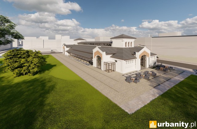Food Hall Focha 15, wiz. materiały inwestora
