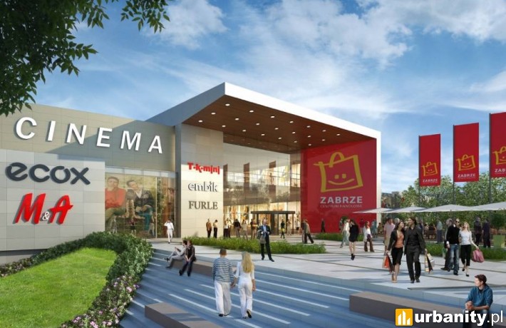 Projekt sklepu Ikea zintegrowanego z centrum handlowym