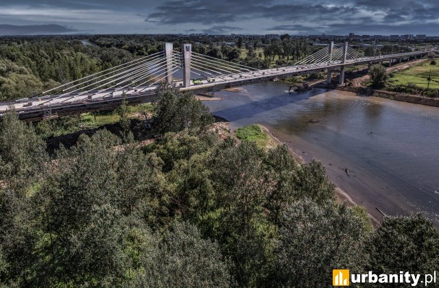 Budowa mostu przez San w Stalowej Woli, fot. Strabag