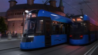 Wizualizacja tramwaju Pesa Twist 3.0, wiz. materiały prasowe
