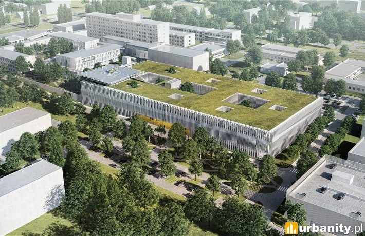 Podkarpackie Centrum Medycyny Dziecięcej w Rzeszowie, wizualizacja, wiz. materiały inwestora