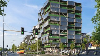 Przyjaźni Wrocław - projekt inwestycji Triada Dom, wiz. materiały dewelopera