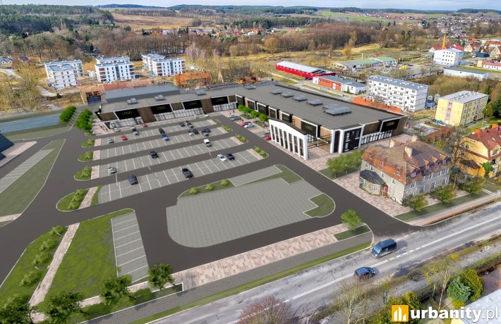 Retail Park Sulęcin, wiz. materiały prasowe