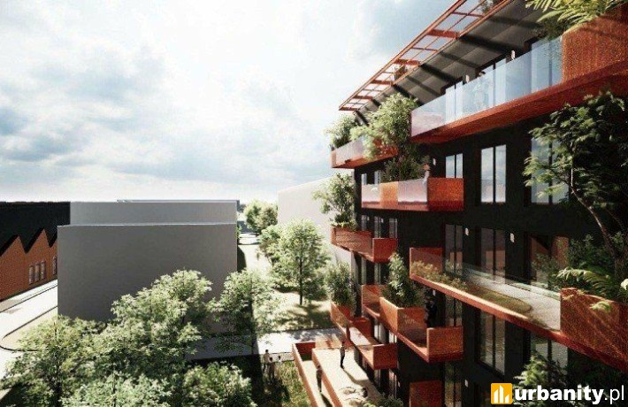 Projekt przebudowanej hali szedowej przy Rzgowskiej, wiz. materiały inwestora