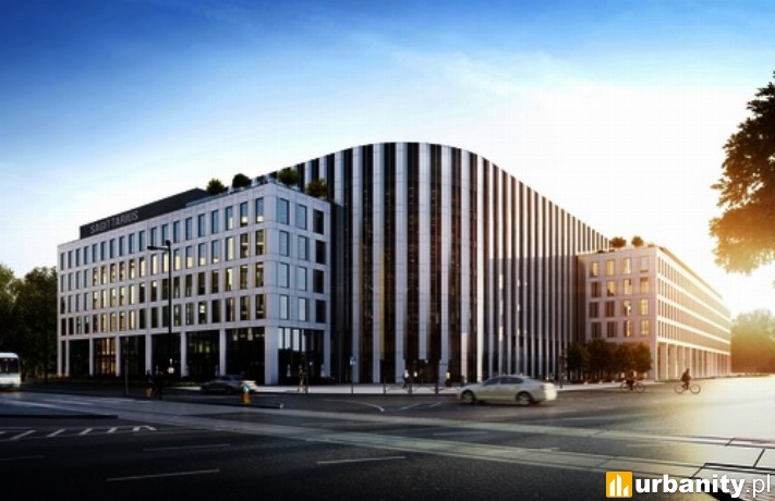 Wizualizacja biurowca Sagittarius Business House