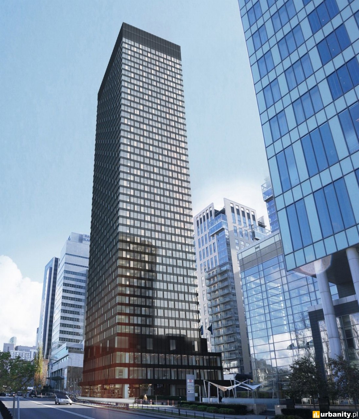 Ruszyła realizacja 170-metrowego wieżowca przy hotelu Hilton w ścisłym centrum Warszawy