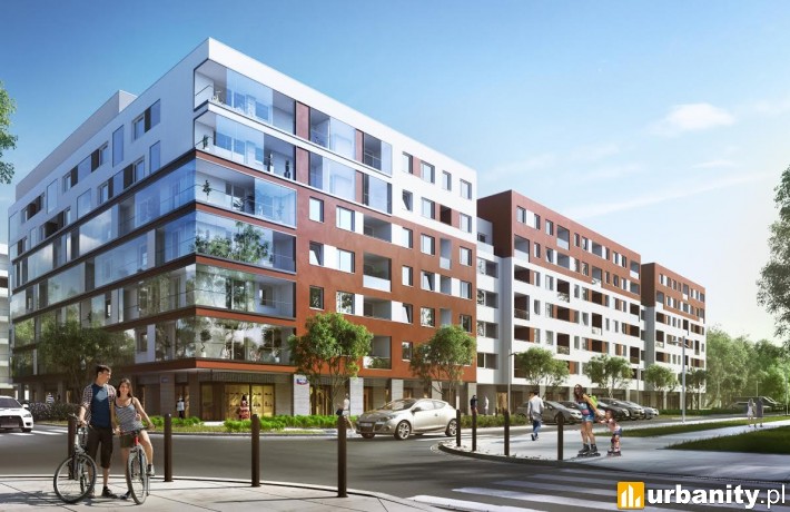 Projekt osiedla Ursa Smart City w Warszawie