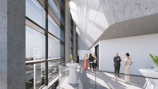 Tak wyglądać ma nowa przestrzeń na 46. piętrze najwyższego wieżowca w Polsce