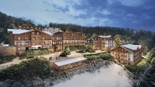 Pięciogwiazdkowy hotel powstaje na wysokości 800 metrów. Nowy kompleks budowany obok Świątyni Wang