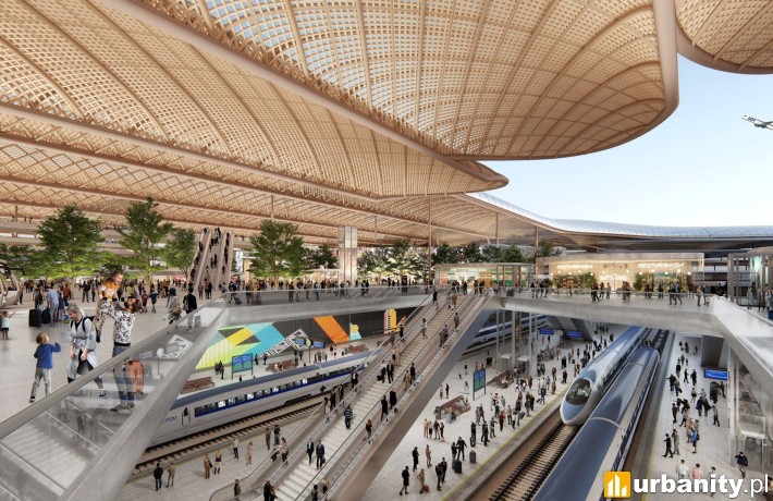 Centralny Port Komunikacyjny - wizualizacja, wiz. materiały inwestora