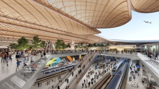 Centralny Port Komunikacyjny - wizualizacja, wiz. materiały inwestora