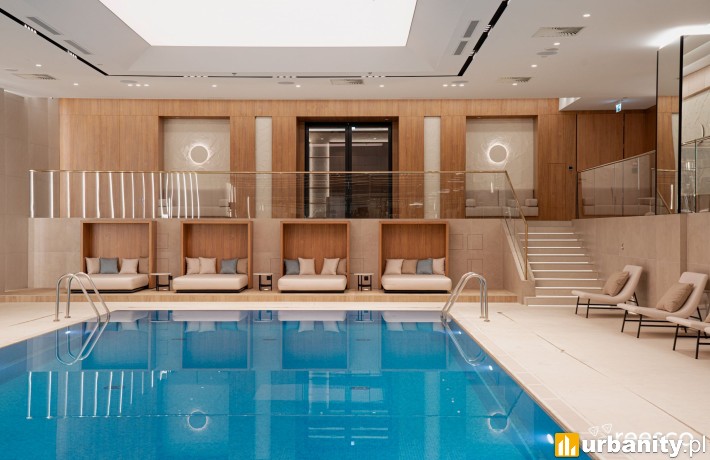 Ekskluzywny kompleks wellness i SPA w części podziemnej Hotelu Presidential, wiz. Reesco