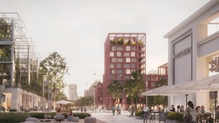 Koncepcja inwestycji przy Jagiellońskiej 88 na Pradze-Północ, wiz. materiały inwestora