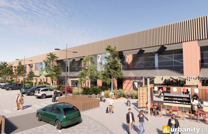 Park Handlowy Matarnia w Gdańsku, wizualizacja, wiz. materiały inwestora