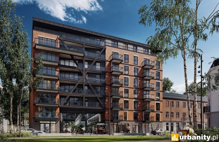 Projekt inwestycji Na Okrzei w Warszawie firmy Matexi, wiz. materiały prasowe