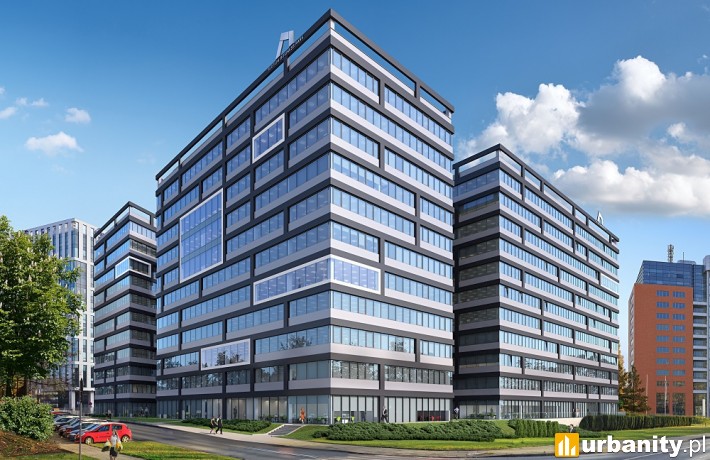Kompleks Tertium Business Park w dzielnicy Prądnik Czerwony