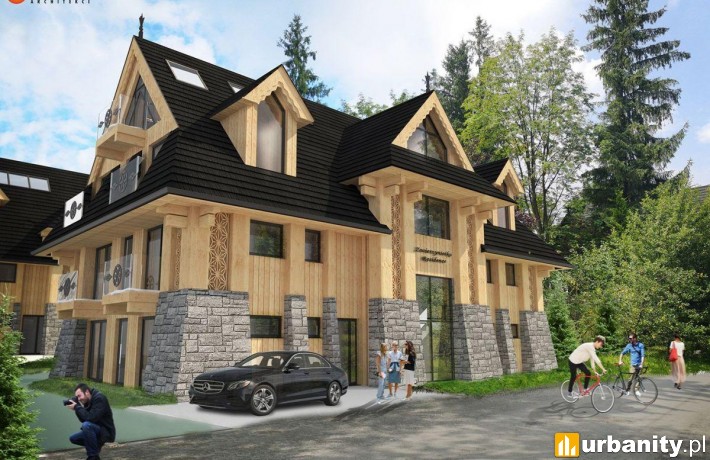 Zwierzyniecka Residence Zakopane - wizualizacja
