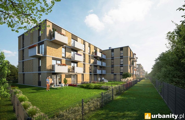 Apartamenty Ostródzka w Warszawie - wizualizacja