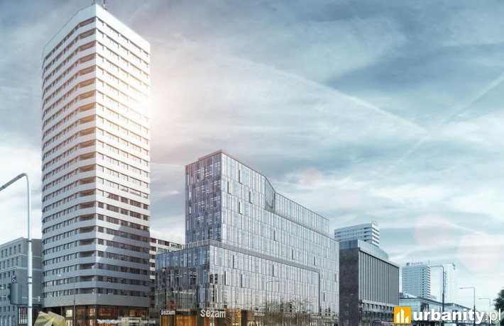 Wizualizacja projektu Centrum Marszałkowska w Warszawie