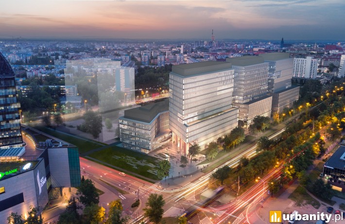 Centrum Południe we Wrocławiu - wizualizacja