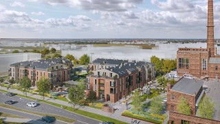 Projekt Cukrowni w Pruszczu Gdańskim ,wiz. materiały dewelopera