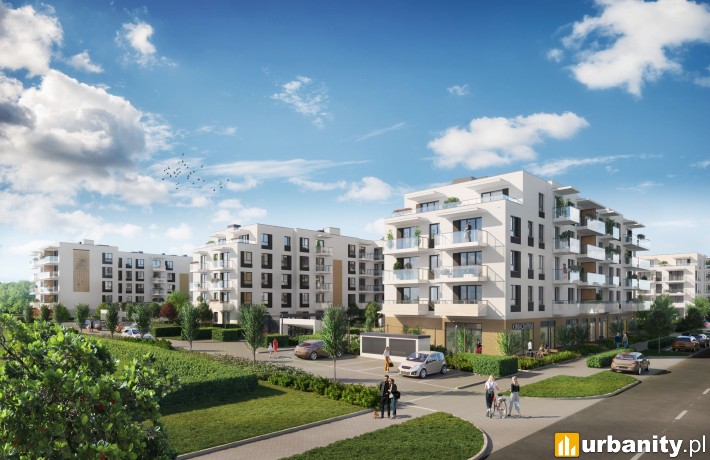 Nowy etap inwestycji Dzielnica Mieszkaniowa Metro Zachód, wiz. materiały dewelopera