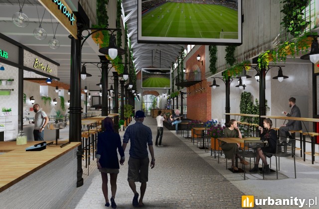 Food Hall Focha 15, wiz. materiały inwestora