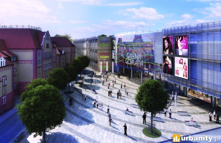 Galeria Goplana w Lesznie - wizualizacja