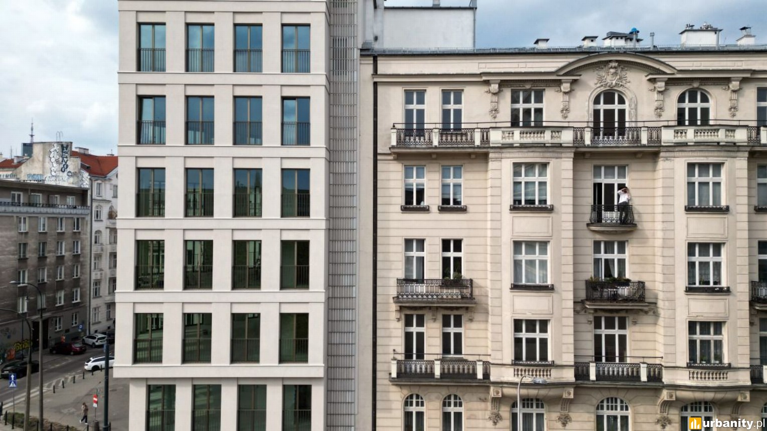Tylko dziewięć apartamentów. Po jednym na każdym piętrze nowego budynku w centrum Warszawy