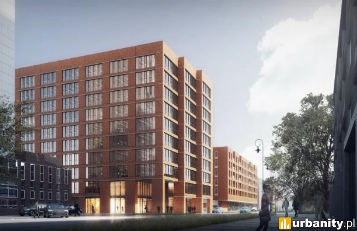 Wizualizacja inwestycji przy ulicy Rajskiej w Gdańsku