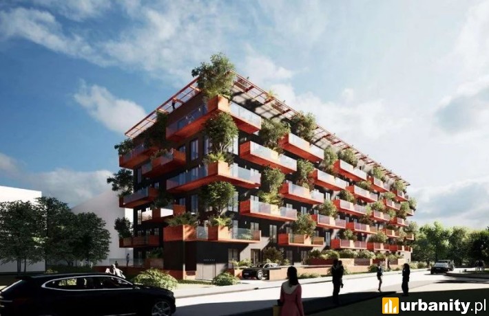 Nowy projekt mieszkaniowy na Górnej w Łodzi, fot. materiały inwestora