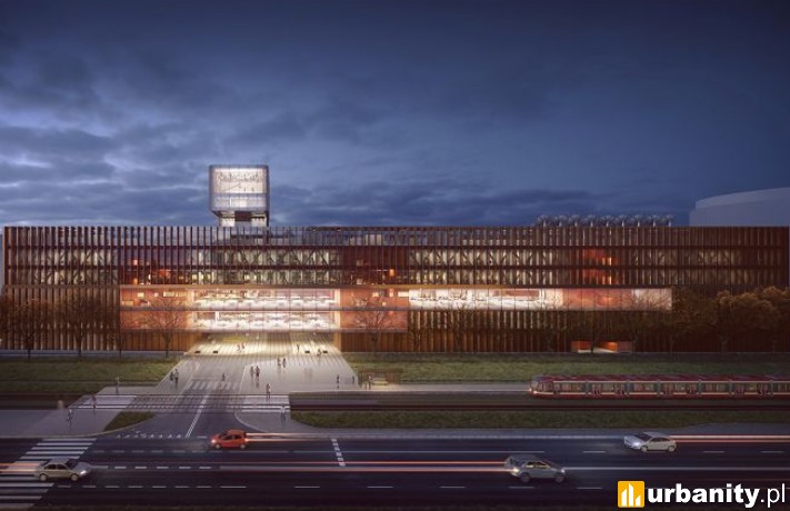 Nowa siedziba Telewizyjnej Agencji Informacyjnej - wizualizacja