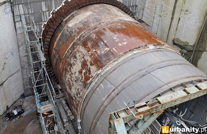 Budowa tunelu średnicowego pod Łodzią, fot. PKP PLK