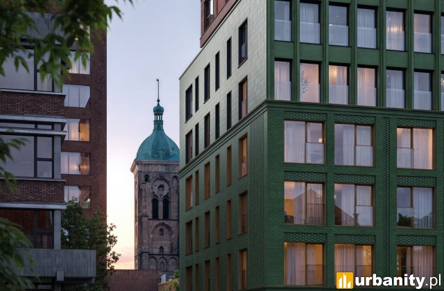 Projekt inwestycji Wodopój w Gdańsku, wiz. materiały dewelopera