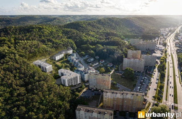 Wizualizacja inwestycji Zbożowa w Gdyni, wiz. Acciona