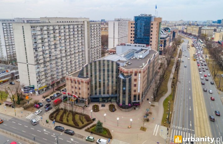 Tak wygląda biurowiec, w miejsce którego powstanie wieżowiec Upper One, fot. materiały prasowe