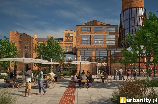 Projekt Cukrowni w Pruszczu Gdańskim ,wiz. materiały dewelopera