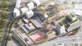 Koncepcja zabudowy terenów byłego FATu, wiz. Maćków