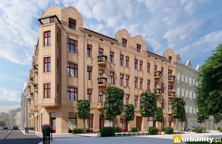 Tak wyglądać będzie kamienica przy Gdańskiej po zakończeniu prac, wiz. materiały inwestora