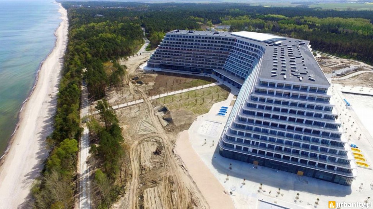 Otwarcie największego hotelu w Polsce. Pierwsze 300 pokoi już tego lata