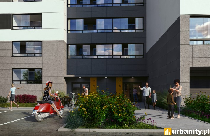 Miasteczko Nova Sfera 5, wizualizacja, wiz. materiały dewelopera