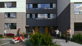 Miasteczko Nova Sfera 5, wizualizacja, wiz. materiały dewelopera