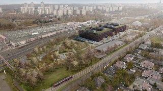 Nowa siedziba Prokuratura Katowice, wizualizacja, wiz. materiały inwestora