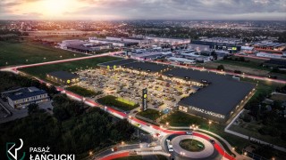 Pasaż Łańcucki, projekt inwestycji, wiz. materiały inwestora