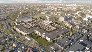 Projekt inwestycji Silesiana w Dzierżoniowie, wiz. materiały inwestora