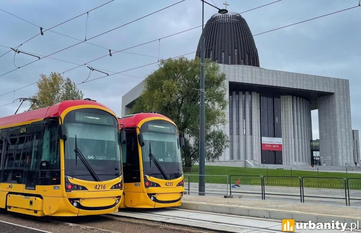 Tramwaj do Wilanowa, fot. um.warszawa.pl