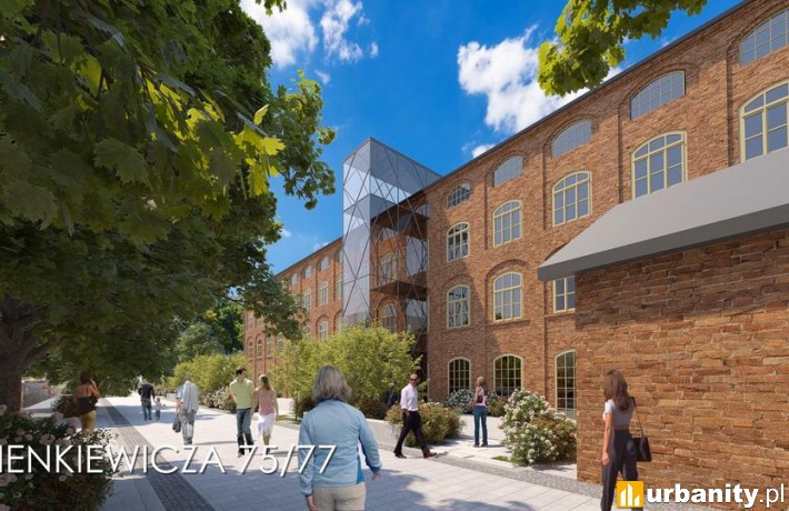 Zrewitalizowany kompleks fabryczny Wigenecja w Łodzi